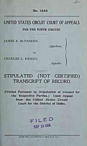 Document Title Page