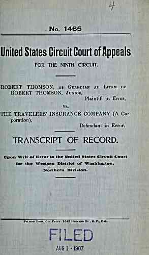 Document Title Page