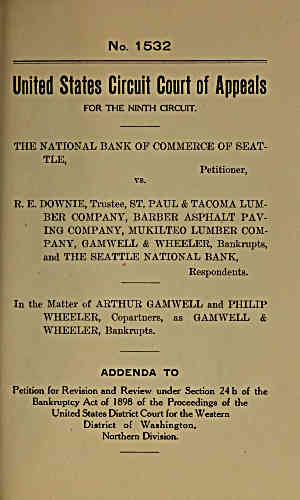 Document Title Page