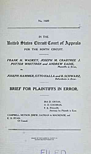 Document Title Page