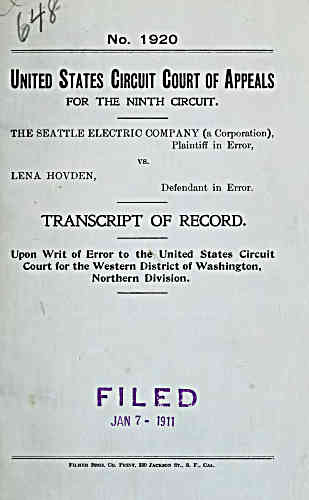 Document Title Page