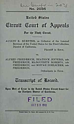 Document Title Page