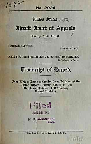 Document Title Page