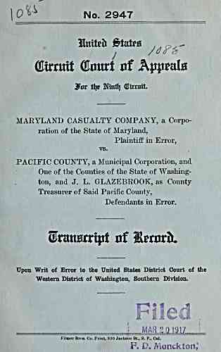 Document Title Page