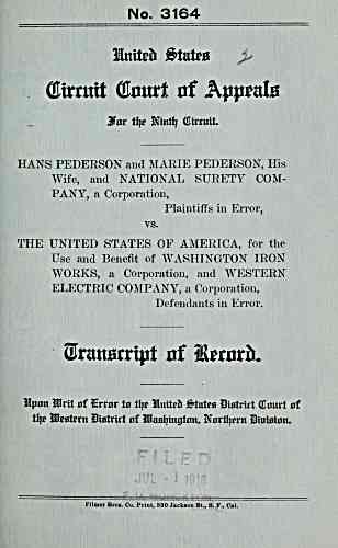 Document Title Page