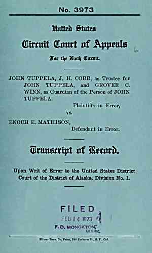 Document Title Page