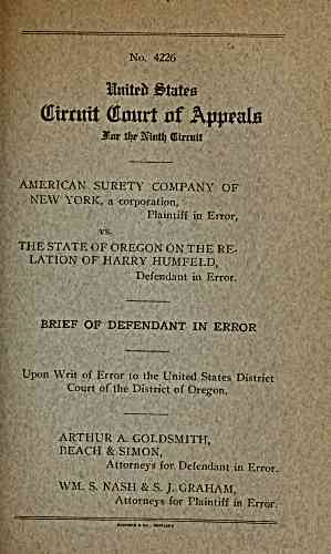 Document Title Page