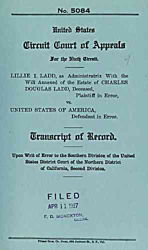 Document Title Page