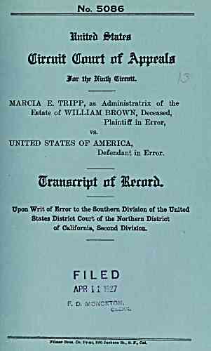 Document Title Page