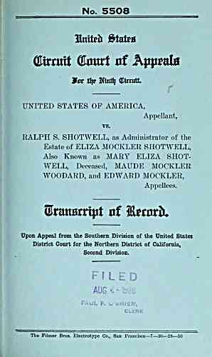 Document Title Page