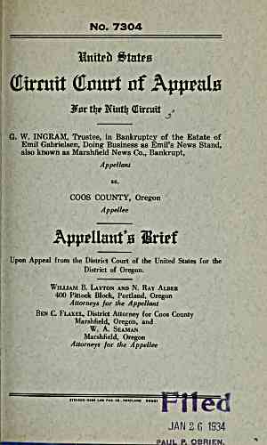 Document Title Page