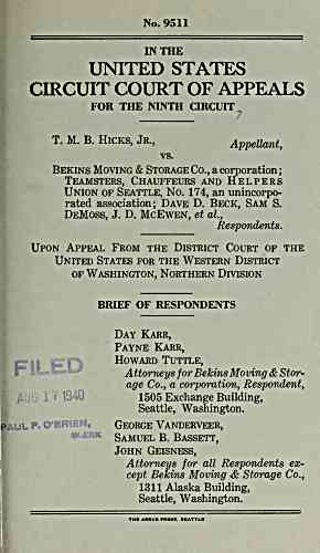 Document Title Page