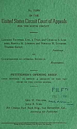 Document Title Page