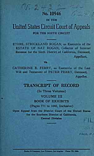 Document Title Page