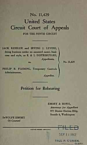 Document Title Page