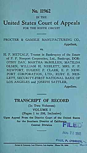 Document Title Page