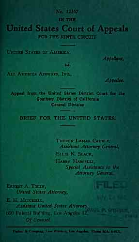 Document Title Page