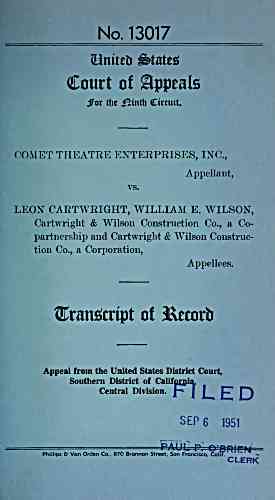 Document Title Page