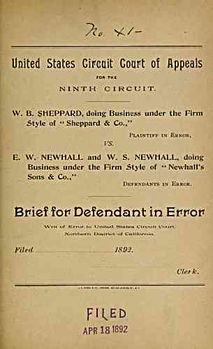 Document Title Page