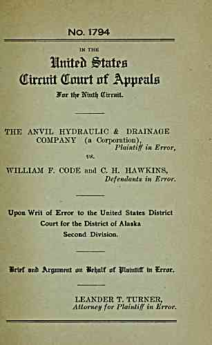 Document Title Page