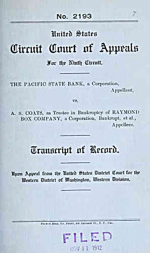 Document Title Page