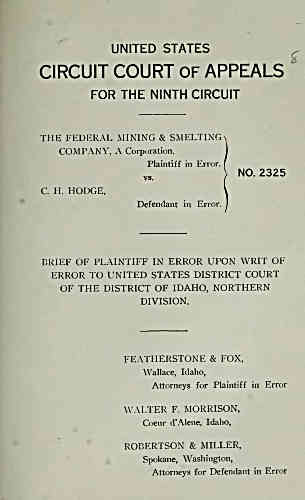 Document Title Page