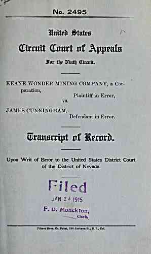 Document Title Page