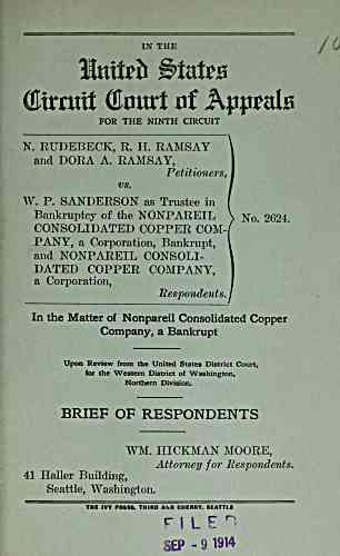 Document Title Page