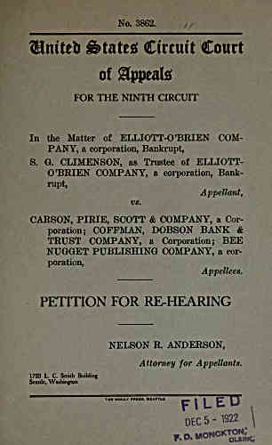 Document Title Page