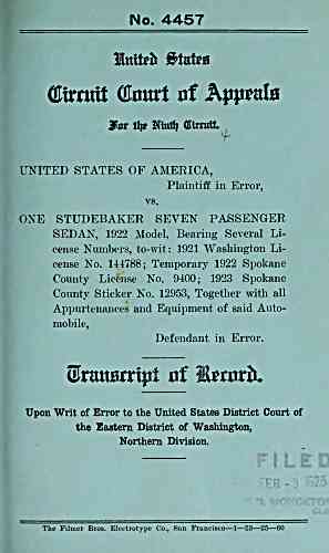 Document Title Page