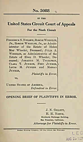 Document Title Page