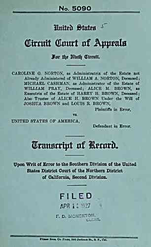 Document Title Page