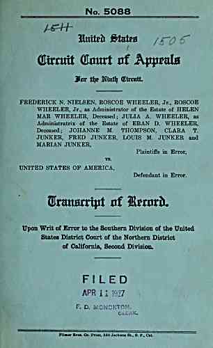 Document Title Page