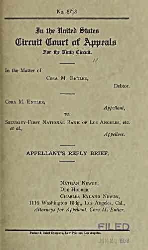 Document Title Page