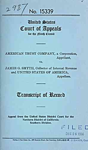 Document Title Page